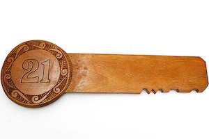 Wooden Key 21st Key WA024