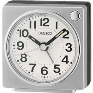 Seiko Bedside Alarm Clock QHE196-S