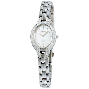 Seiko Ladies Leather strap Watch SWR107P
