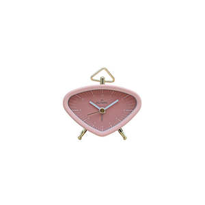 Alarm Clocks: Olympic Mini Triangle Alarm Clock - Pink