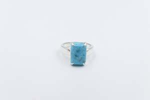 Stg Silver Arizonan Turquoise ring SYR8211