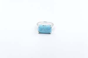 Stg Silver Arizonan Turquoise ring SYR8225