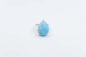 Stg Silver Arizonan Turquoise ring SYR8213