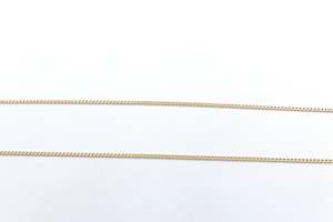 9ct Gold Solid Curb Link Chain 46cms 5MC9Y00646