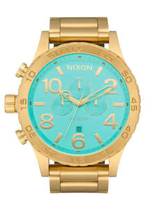 Nixon Men's All Gold 51-30 Chrono Watch - A1389-5345-00