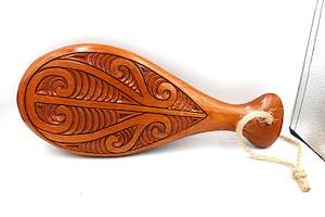 Maori Arts: Small Patu with Pattern WA051