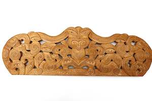 Wooden Maori Door Pare Wood Carvings