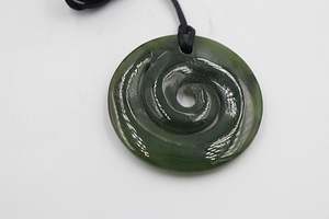 New Zealand Greenstone Koru PK3002