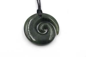 New Zealand Greenstone  Koru HPN923