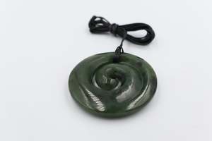 Greenstone Carving Collection: New Zealand Greenstone Koru
