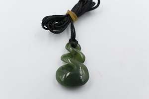 New Zealand Greenstone Double Twist