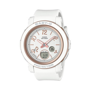 Baby G Watches: Baby G Floral Dial watch White BGA-290RA-7A
