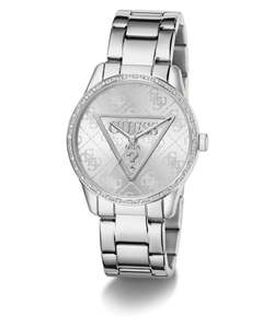 GUESS Roxy Ladies Silver Tone Analog Watch GW0987L1