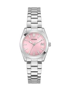 Guess Watches: GUESS Ladies Steel Clara Pink Dial GW0934L1