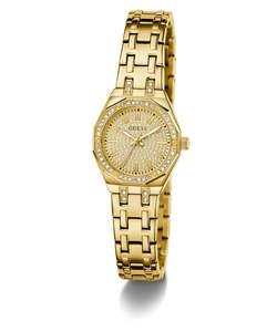 GUESS Ladies Pixie Gold Tone Analog Watch GW930L2