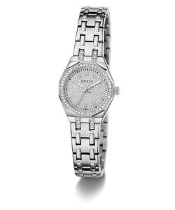 Guess Watches: GUESS Ladies Pixie Silver Tone Analog Watch GW930L1