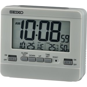 Seiko Bedside Digital Alarm Clock QHL086-N