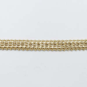 Fashion Jewellery: Gold Plated On steel Bracelet T302706785