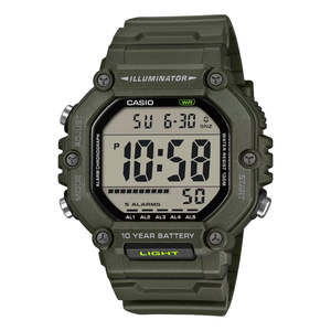 Casio Large Digi Watch - AE1600HX-3A extra Long Strap