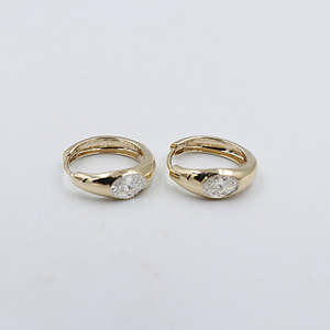 10k  Gold Lab Diamond Huggies TDW 1ct LGE48769