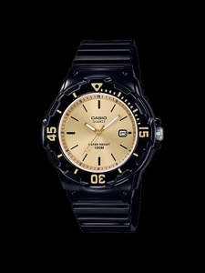 Casio Black Analogue  Watch - LRW-200H-9E