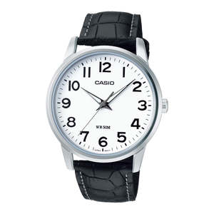 Watches: Casio Mens Classic Silver Watch - MTP-1303L-7BV