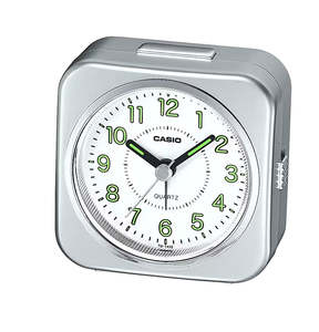 Clocks: Casio Bedside Alarm Clock TQ-143S-8