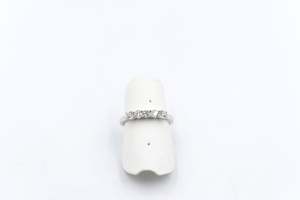 Gold Ladies Rings: 9ct White Gold Diamond set Eternity AURG623 0.50ct