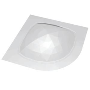 Products: Curved Steam Stopper - Stop Bathroom Condensation