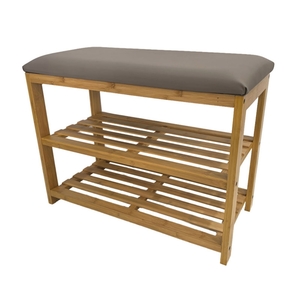 WilliamsWare Bamboo Shoe Rack Bench Seat