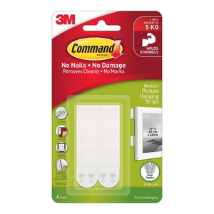 Command Picture Hanging Strips Medium 4 Pack