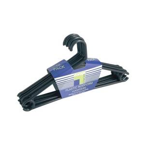 Products: Plastic Rodform Coat Hanger 10Pack