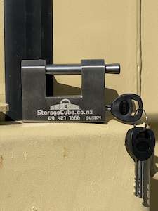 Locks Keys: Container Storage Padlock Stainless 60mm W701SS/60