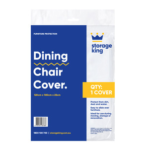 Moving Covers: Dining Chair Cover Single Pack