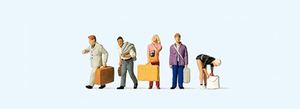 Products: Preiser 10670 Passengers at the Station HO Gauge Figures
