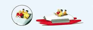 Products: Preiser 10683 Family In Pedal Boat 2 HO Gauge Figures