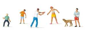 Products: Preiser 10696 Outdoor Fun HO Gauge Figures