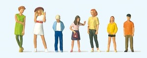 Products: Preiser 10698 Standing Youths HO Gauge Figures