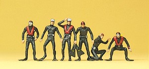 Preiser 10249 Divers HO Gauge Figures