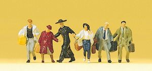 Products: Preiser 10327 Passengers hurrying HO Gauge Figures