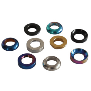 Titanium Concave/Convex Washer - M6
