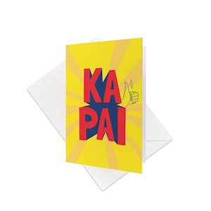 Te Reo: Te Reo Ka Pai Gift Card & Envelope (6 Pack)