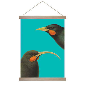Bright Huia Wall Chart