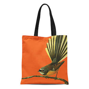 Bright Birds: Bright Fantail Tote Bag