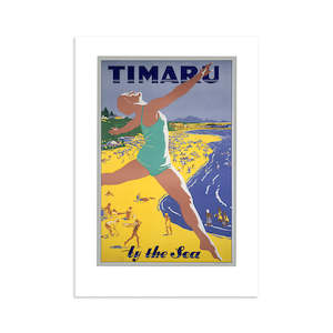 Small Prints: Timaru Tourist Print