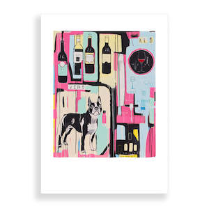 Sam Mathers: Sam Mathers - Red Red Wine A2 Print