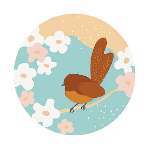 Cut-out Fantail Art Spot