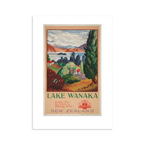 Lake Wanaka Tourist Print