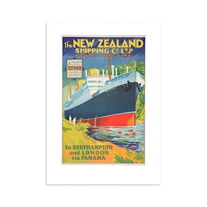 Small Prints: Shipping Co Ltd Tourist Print