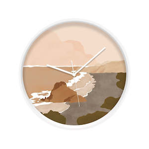 Piha Landmark Wooden Frame Clock